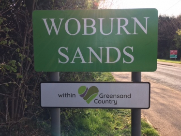 Woburn Sands Sign 